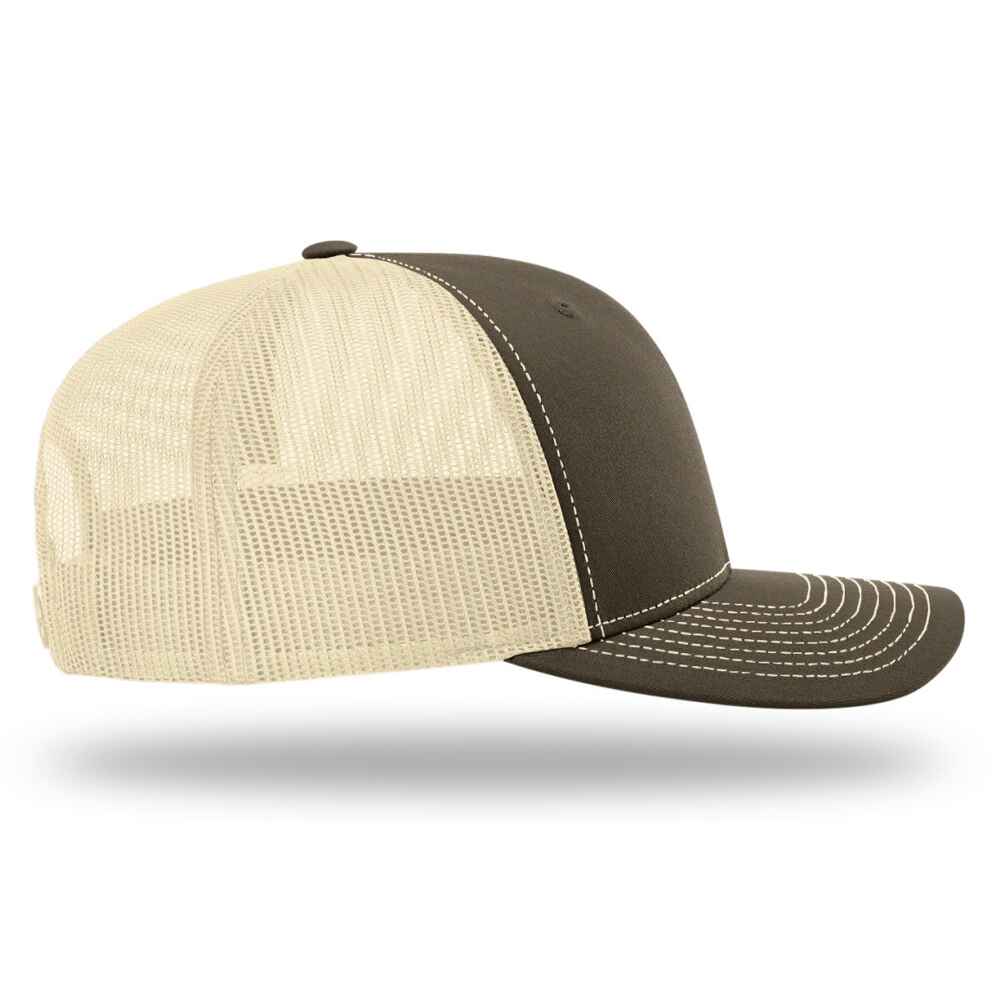Custom-Chocolate-Chip-Birch-color-112-style-blank-trucker-hat-right-view