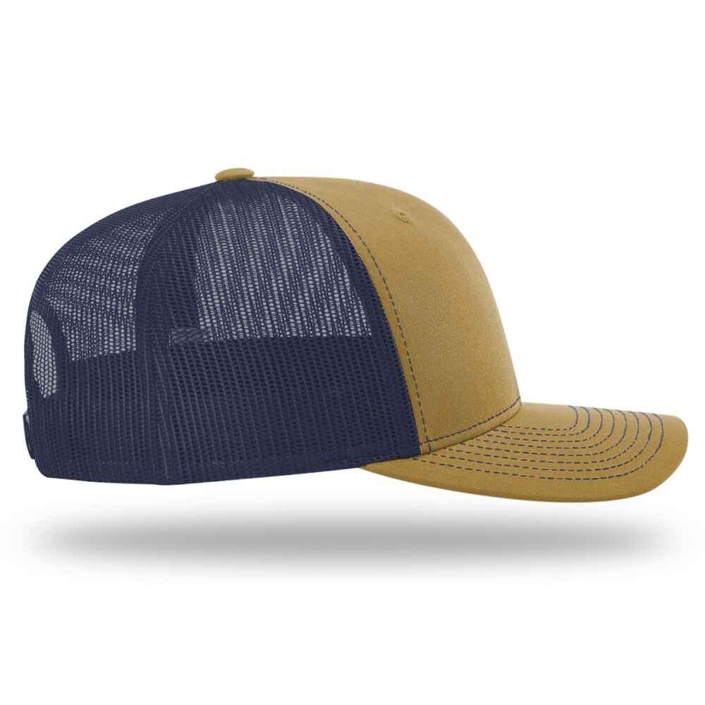 Custom-Biscuit-true-blue-color-112-style-blank-trucker-hat-right-view