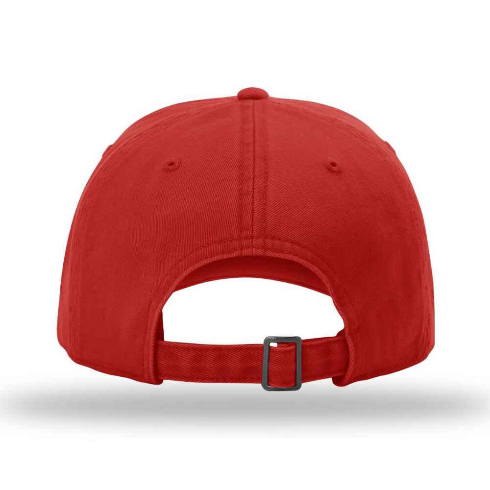 Ricahrdson_Cap_Style_326_Back_Red_Color_Blank_Dad_Hats