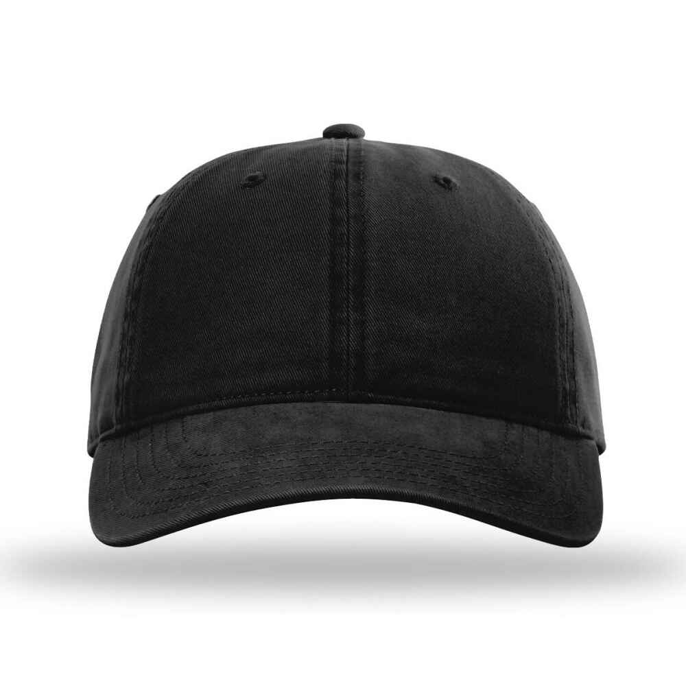 Richardson_Hats_326_FRONT_Black_Color